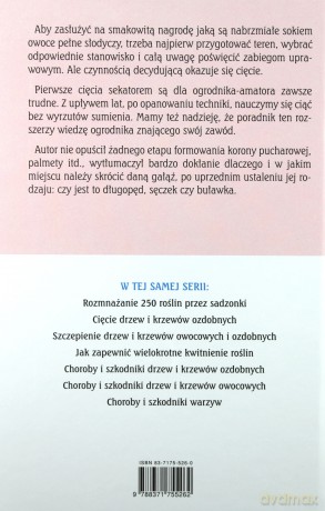 Cięcie drzew i krzewów owocowych - Jean-Yves Prat [KSIĄŻKA]