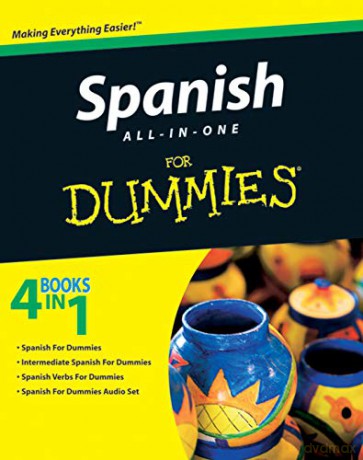 Spanish All-in-One For Dummies (US Edition- Latin American Spanish) - The Experts at Dummies [KSIĄŻKA]