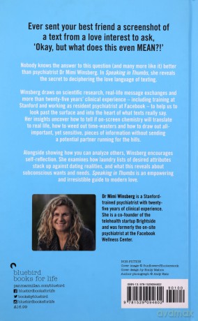 Speaking in Thumbs: A Psychiatrist Decodes Your Relationship Texts So You Don't Have To - Dr Mimi Winsberg BA MD [KSIĄŻKA]