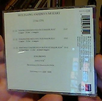 Brown/Suk/Asmif: Mozart:Violin Concertos 2/4 [CD]