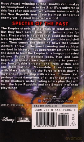 Specter of the Past: Star Wars Legends (The Hand of Thrawn): 1 (Star Wars: The Hand of Thrawn Duology - Legends) - Timothy Zahn [KSIĄŻKA]