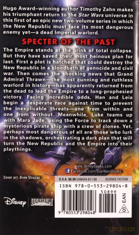 Specter of the Past: Star Wars Legends (The Hand of Thrawn): 1 (Star Wars: The Hand of Thrawn Duology - Legends) - Timothy Zahn [KSIĄŻKA]
