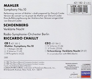 Brso Cha: Mahl:10 + Shoe:Verklaerte Nac [2CD]