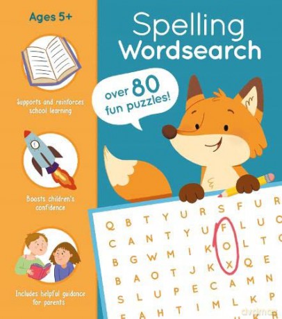 Spelling Wordsearch: Over 80 Fun Puzzles! - Annabel Savery [KSIĄŻKA]