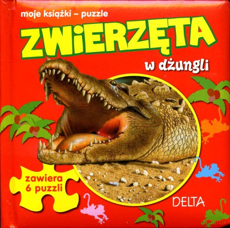 Zwierzęta w dżungli -  [KSIĄŻKA]
