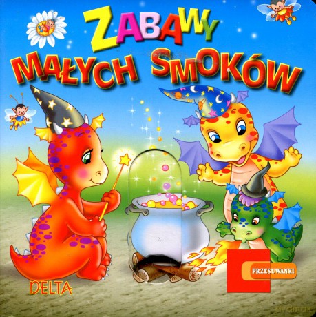 Przesuwanki. Zabawy małych smoków -  [KSIĄŻKA]