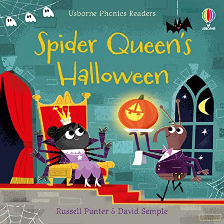 Spider Queen's Halloween (Phonics Readers) - Russell Punter [KSIĄŻKA]