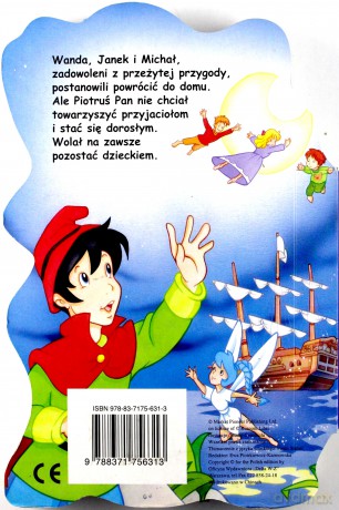 Bajka. Piotruś Pan -  [KSIĄŻKA]