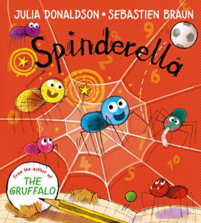 Spinderella board book: The perfect Halloween picture book for children from the author of The Gruffalo and Tales From Acorn Wood! - Julia Donaldson [KSIĄŻKA]