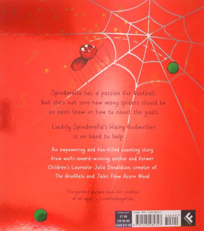 Spinderella: The perfect Halloween picture book for children from the author of The Gruffalo and Tales From Acorn Wood! - Julia Donaldson [KSIĄŻKA]