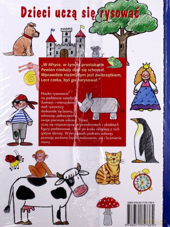 Wielka szkoła rysowania dla dzieci. Łatwe, zabawne ćwiczenia dla dzieci od 4 lat (dodruk 2011) - Hanne Turk, Rosanna Pradella [KSIĄŻKA]