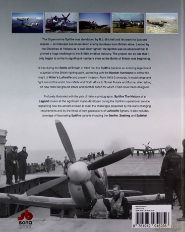 Spitfire The History Of A Legend - Mike Lepine [KSIĄŻKA]