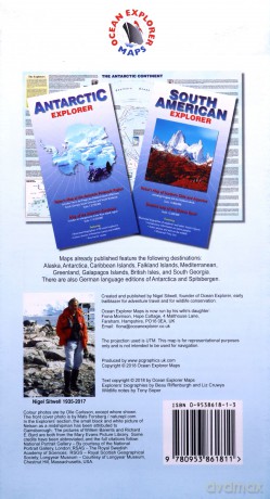Spitsbergen Explorer: Map of the Svalbard Archipelago (Including Bear Island) (Ocean Explorer Maps S.): Visitor's Map of the Svalbard Archipelago (Norway) - Nigel Sitwell [KSIĄŻKA]