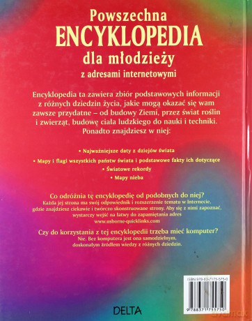 Powszechna encyklopedia dla młodzieży z adresami internetowymi - Emma Helbrough [KSIĄŻKA]