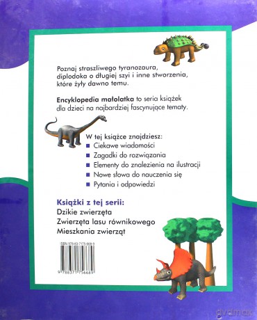 Encyklopedia małolatka. Świat dinozaurów -  [KSIĄŻKA]