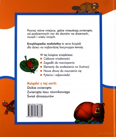 Encyklopedia małolatka. Mieszkania zwierząt -  [KSIĄŻKA]