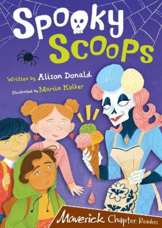 Spooky Scoops: (Brown Chapter Reader) - Alison Donald [KSIĄŻKA]
