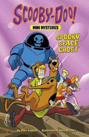 Spooky Space Ghost (Scooby-Doo! Mini Mysteries) - John Sazaklis [KSIĄŻKA]