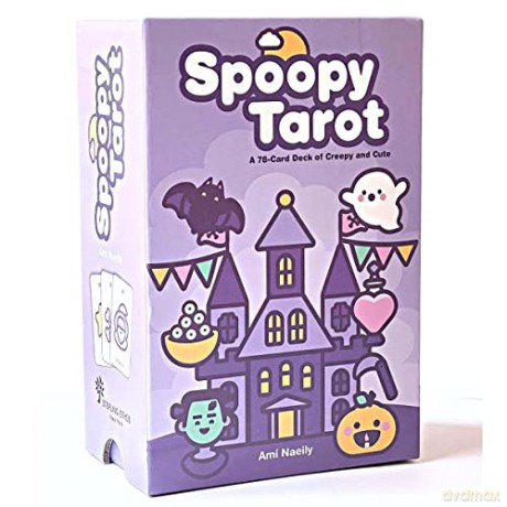 Spoopy Tarot: A 78-Card Deck of Creepy and Cute (Modern Tarot Library) - Amí Naeily [KSIĄŻKA]