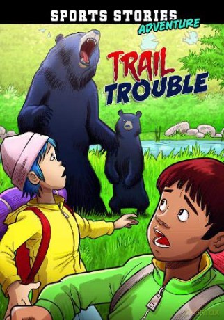 Sport Stories Adventure: Trail Trouble - Jake Maddox [KSIĄŻKA]