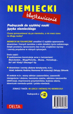 Niemiecki błyskawicznie w 3 tygodnie - Opracowanie zbiorowe [KSIĄŻKA]