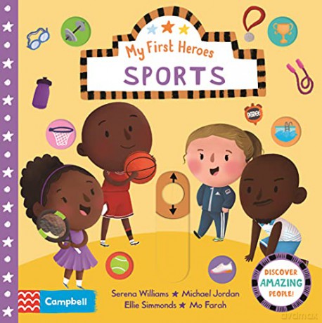 Sports: Discover Amazing People (Campbell My First Heroes, 8) - Campbell Books [KSIĄŻKA]