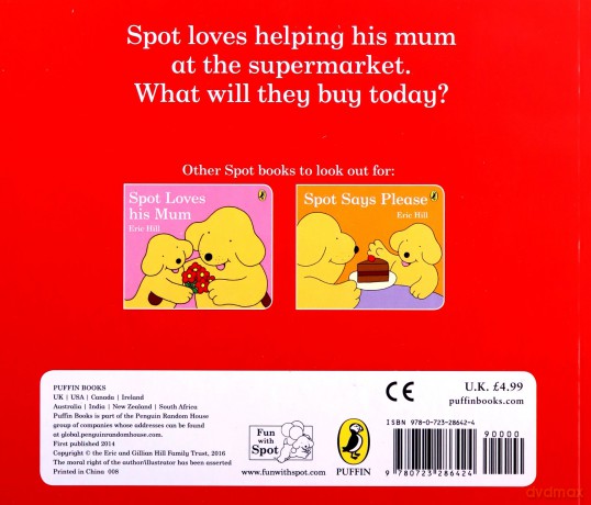 Spot Goes Shopping: Eric Hill - Eric Hill [KSIĄŻKA]