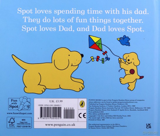 Spot Loves His Dad - Eric Hill [KSIĄŻKA]