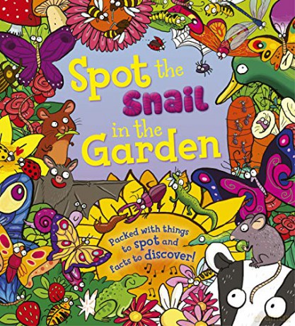 Spot the Snail in the Garden - Stella Maidment [KSIĄŻKA]