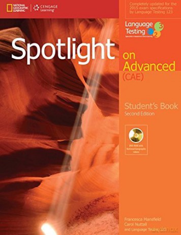 Spotlight on Advanced CAE, Students Book with DVD-ROM - Language Testing [KSIĄŻKA]