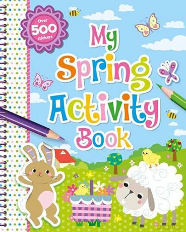 Spring Activity and Colouring Book (Bumper Activity Fun Book) [KSIĄŻKA]