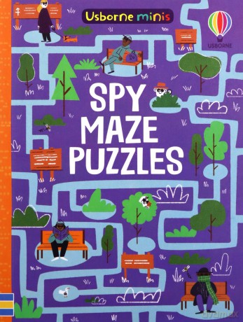 Spy Maze Puzzles (Usborne Minis) - Nolan Kate [KSIĄŻKA]