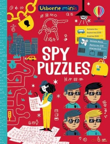 Spy Puzzles (Usborne Minis) - Smith Sam [KSIĄŻKA]