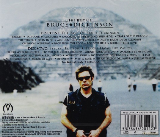 Bruce Dickinson: The Best Of [2CD]