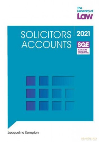 SQE - Solicitors' Accounts (SQE1) - Jacqueline Kempton [KSIĄŻKA]
