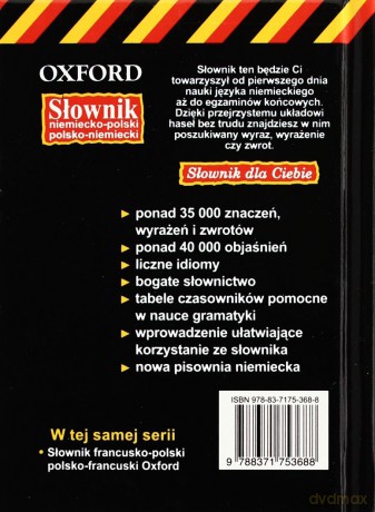 Mini słownik niemiecko-polski; polsko-niemiecki - OXFORD - V. Grundy, N. Morris, R. Morris, K. Tkaczyk [KSIĄŻKA]