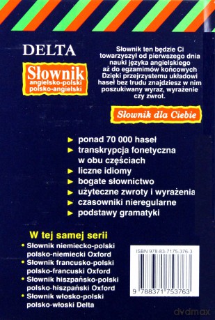 Mini słownik angielsko-polski, polsko-angielski - DELTA - Elżbieta Mizera [KSIĄŻKA]