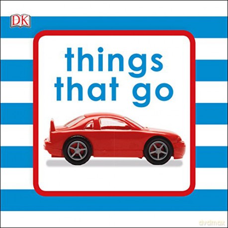 Squeaky Baby Bath Book Things That Go [KSIĄŻKA]