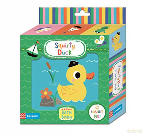 Squirty Duck Bath Book - Campbell Books [KSIĄŻKA]