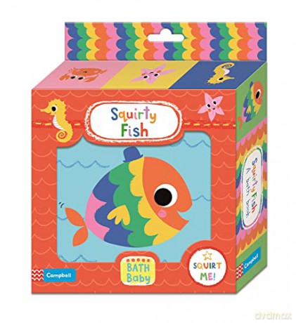 Squirty Fish Bath Book - Campbell Books [KSIĄŻKA]