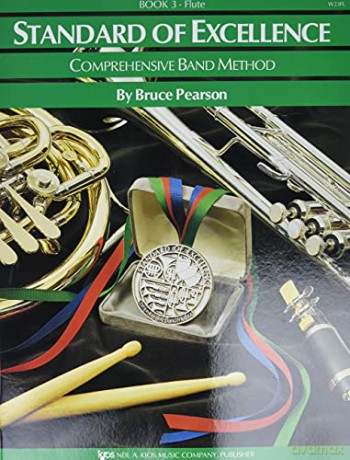 Standard of Excellence: 3 Flute (Comprehensive Band Method) - Bruce Pearson [KSIĄŻKA]