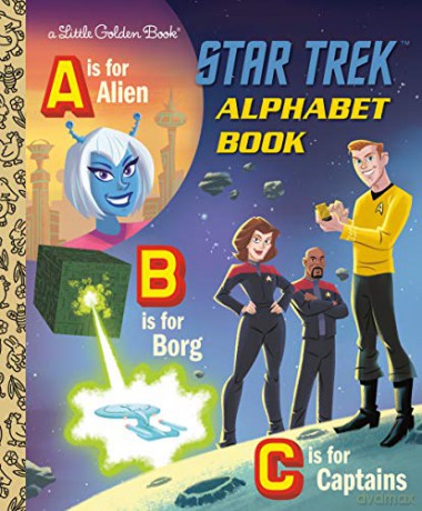Star Trek ABC Book (Little Golden Books) - Golden Books [KSIĄŻKA]