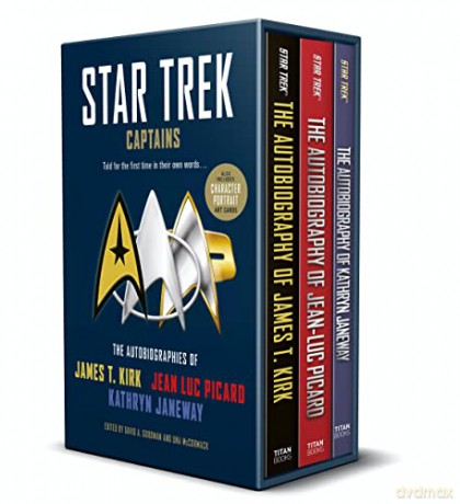 Star Trek Captains - The Autobiographies - Una McCormack [KSIĄŻKA]