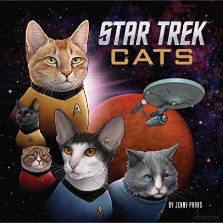 Star Trek Cats: (Star Trek Book, Book about Cats) (Star Trek X Chronicle Books) - Jenny Parks [KSIĄŻKA]