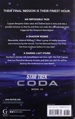 Star Trek: Coda: Book 3: Oblivion's Gate - David Mack [KOMIKS]