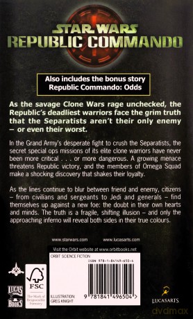 Star Wars Republic Commando: True Colours (Tom Thorne Novels) - Karen Traviss [KSIĄŻKA]