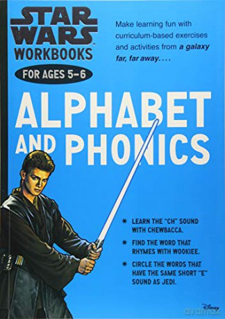 Star Wars Workbooks: Alphabet and Phonics Ages 5-6 - no author [KSIĄŻKA]