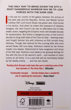 Star Wars: Dark Disciple - Christie Golden [KSIĄŻKA]
