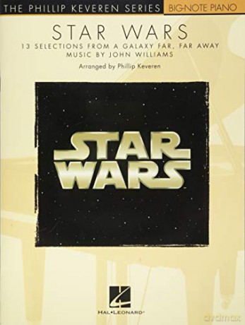 Star Wars: The Phillip Keveren Series Big-Note Piano (Phillip Keveren: Big-note Piano) - John Williams [KSIĄŻKA]