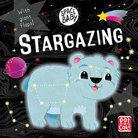 Stargazing: A board book with giant touch-and-feel flaps! - Pat-a-Cake [KSIĄŻKA]